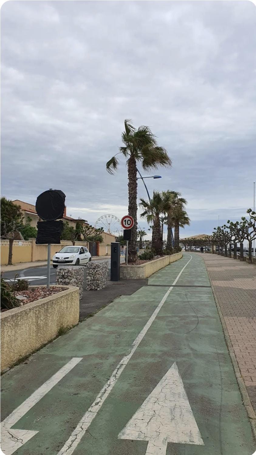 Quiet street view