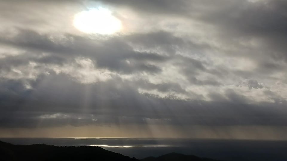 Natural landscape, Sea view, Sunrise