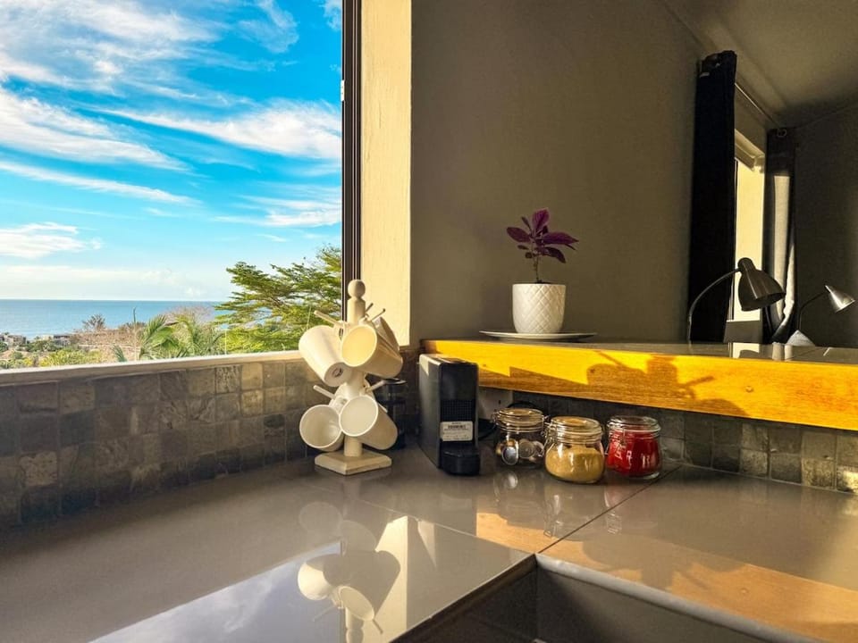 Day, Natural landscape, Sea view, kitchen
