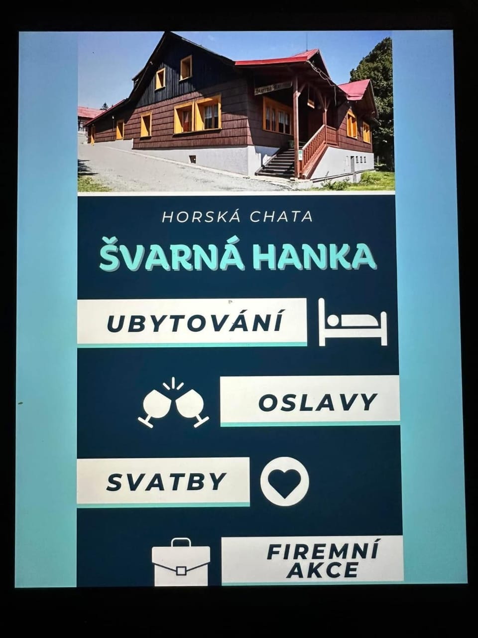 Švarná Hanka - turistická chata Nature lodge in Czechia