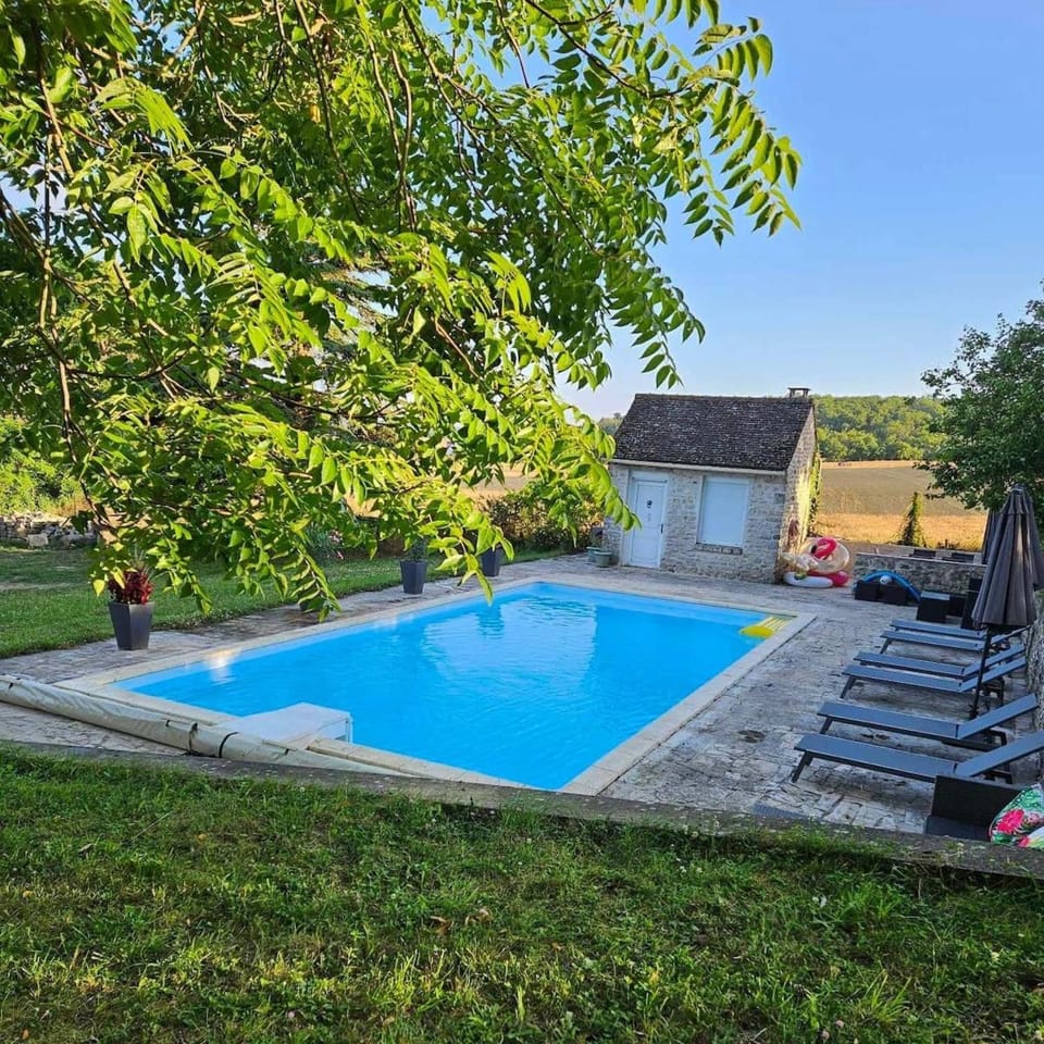 Natural landscape, Garden view, Swimming pool, sunbed