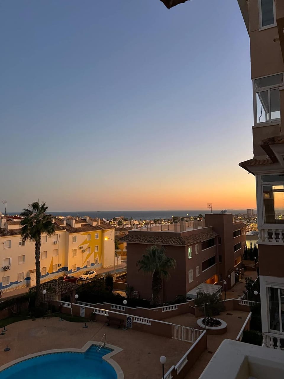 Sea view, Sunset