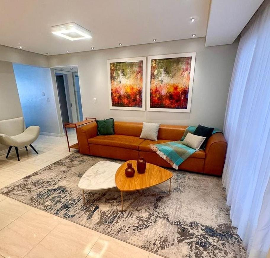 Espaço Gourmet Integrado, Churrasqueira, Varanda Apartment in Camboriú