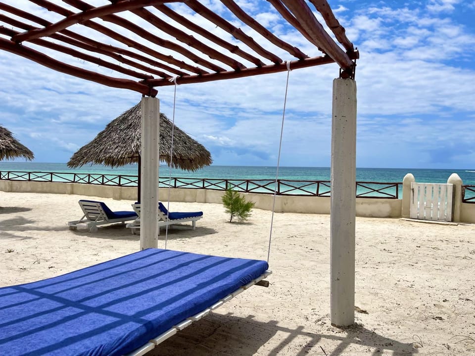 Beach, Sea view, sunbed