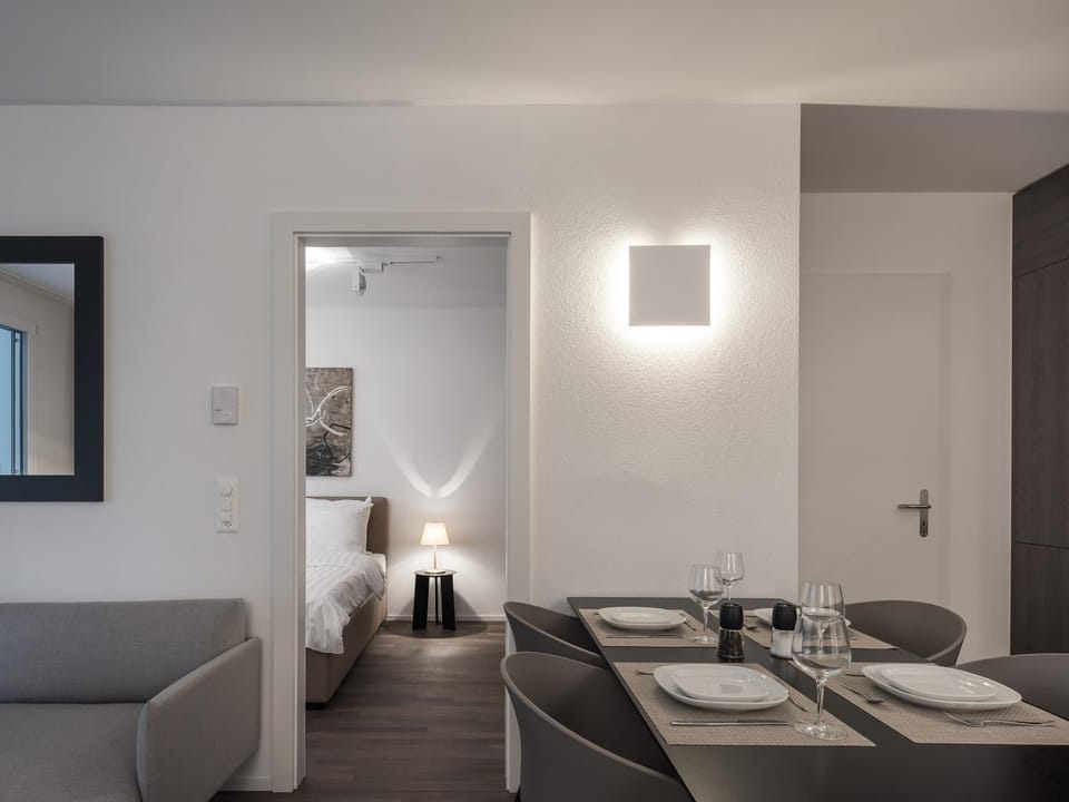 Seating area, Dining area, Bedroom