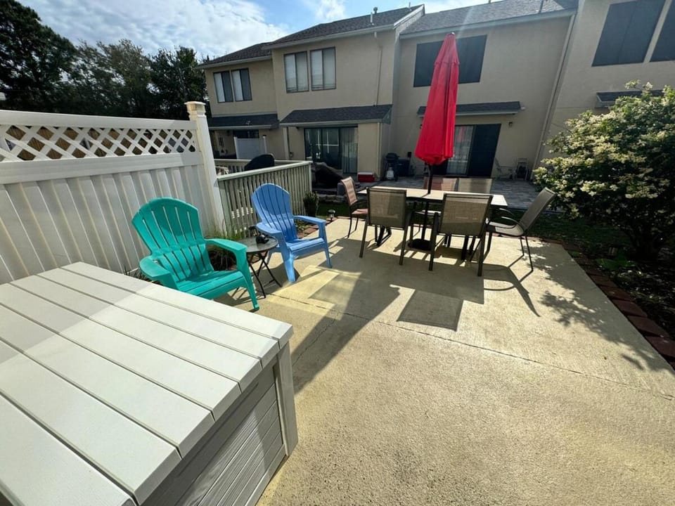 2 BD 2 and half BA Two Story Beach Haven Pet Friendly with Golf Cart House in Panama City Beach