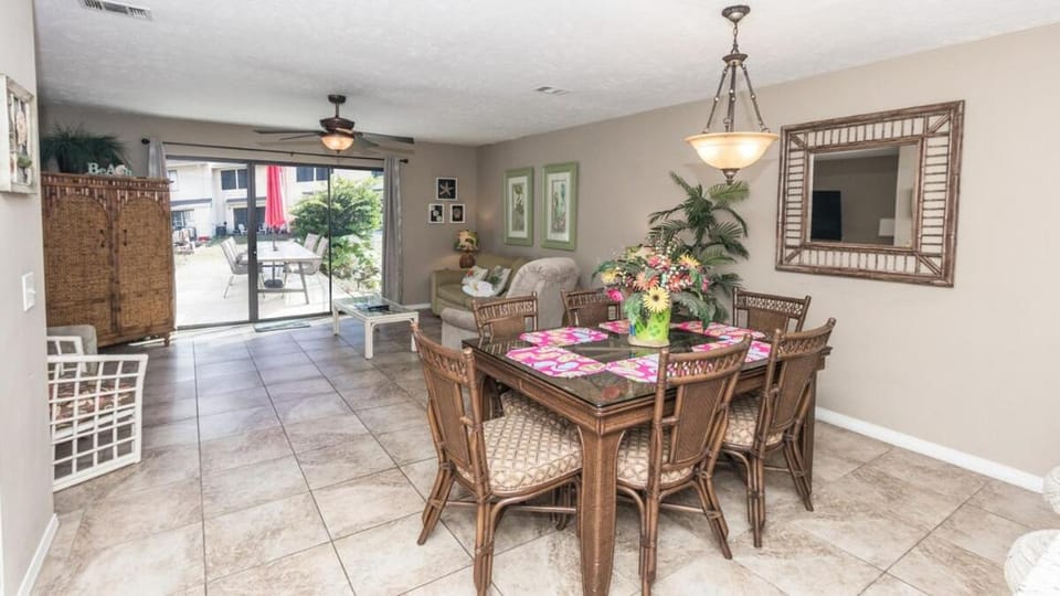 2 BD 2 and half BA Two Story Beach Haven Pet Friendly with Golf Cart House in Panama City Beach