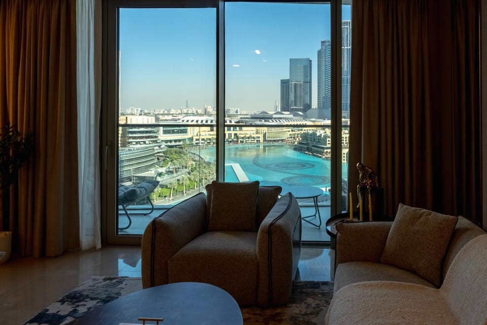 View (from property/room), Living room, Seating area, Landmark view