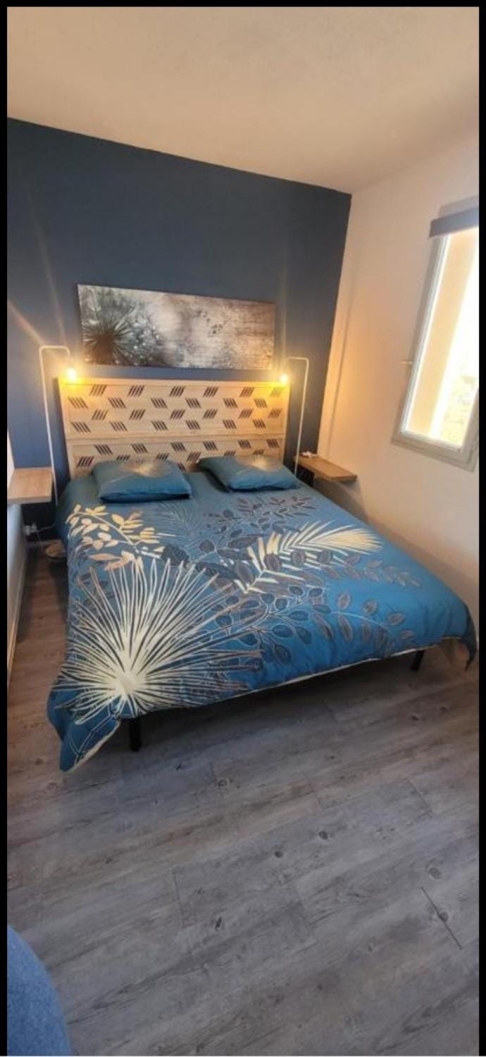 50m DE LA PLAGE, CLIM, JOLI APPARTEMENT 6p, SECTEUR GRANDE PLAGE Apartment in Le Barcarès