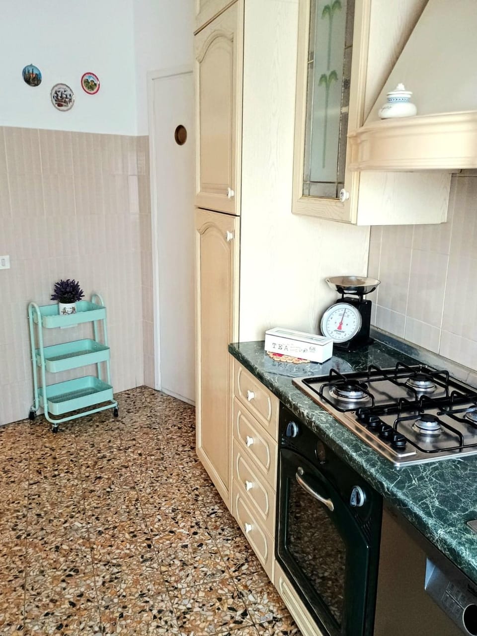 Kitchen or kitchenette, kitchen