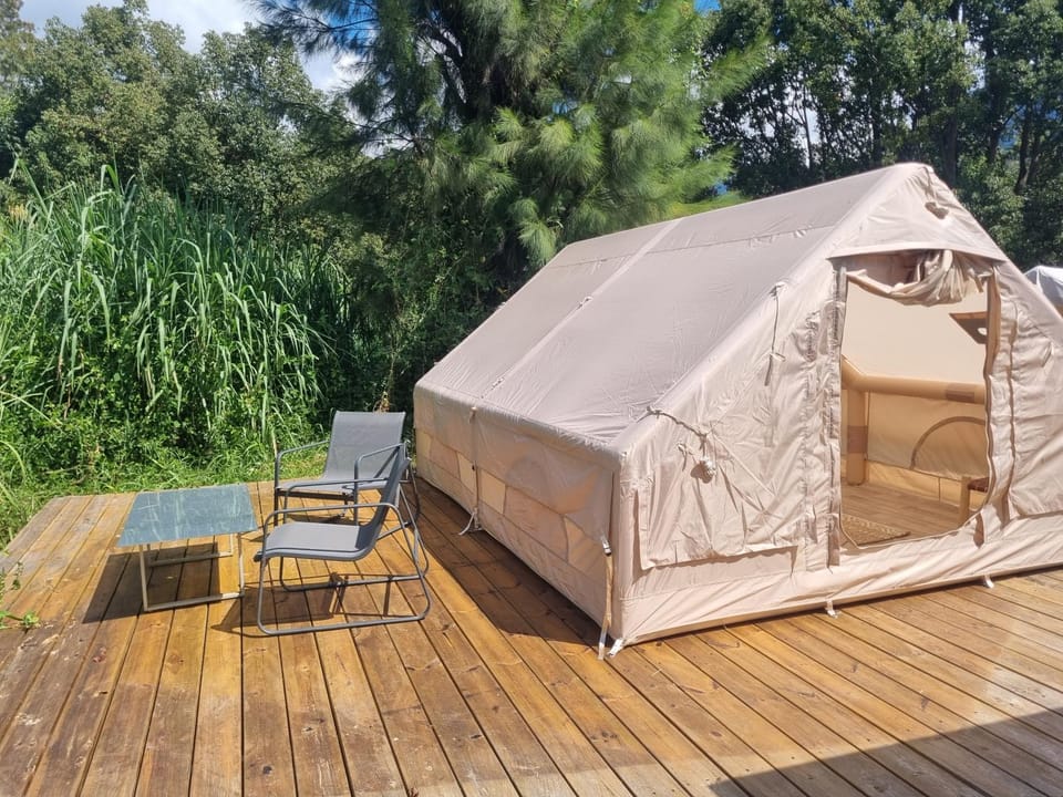 La tente de Tom Luxury tent in Réunion