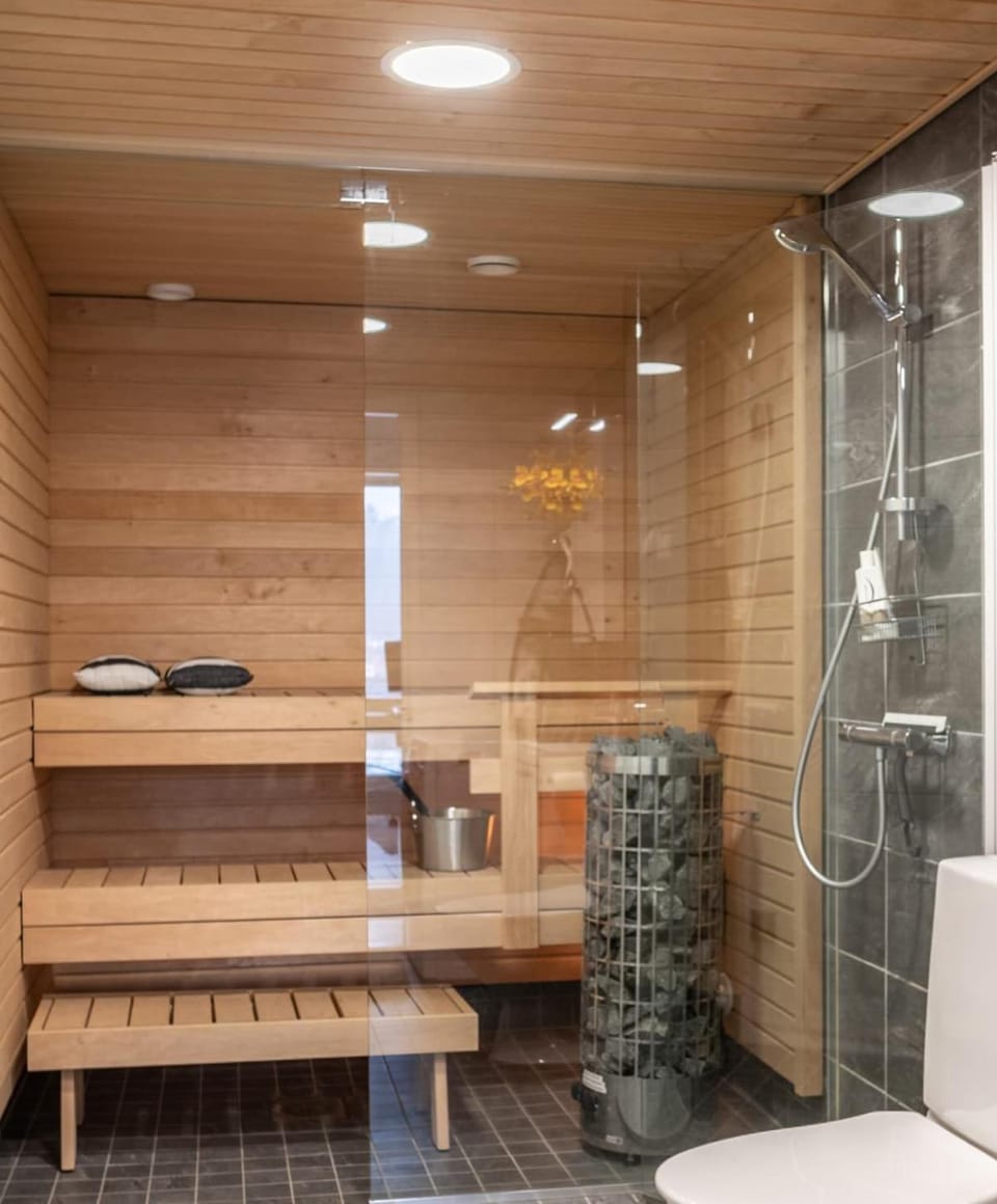 Shower, Sauna, Bathroom