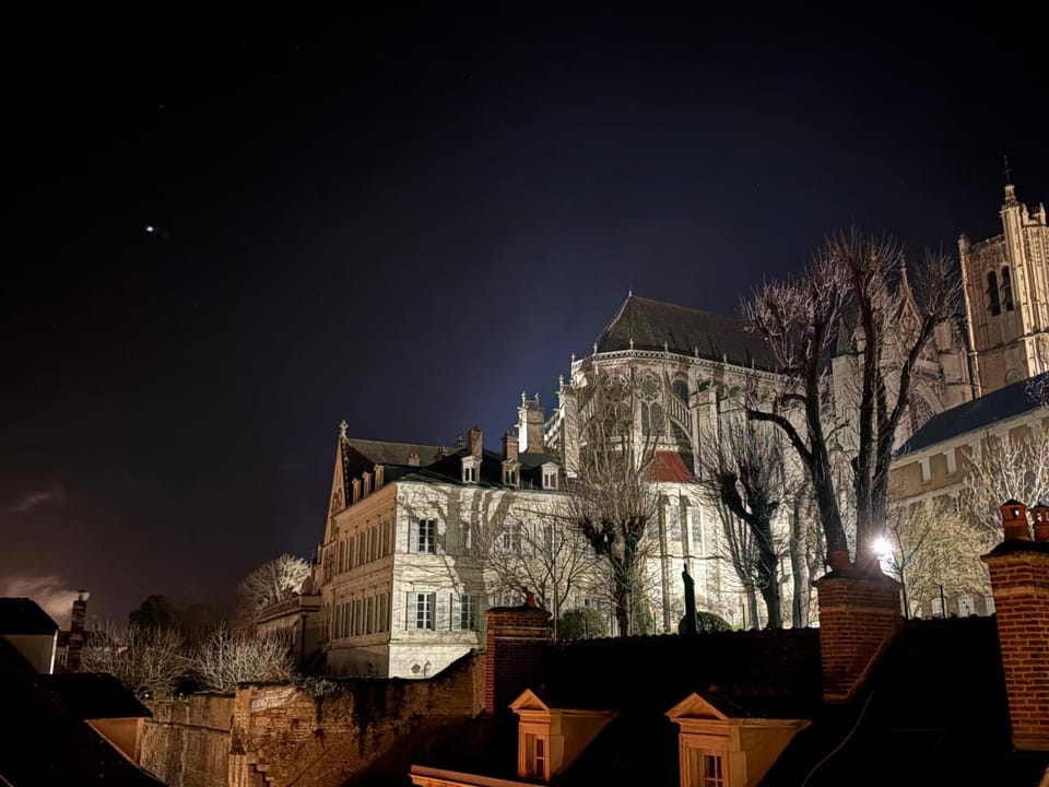 Night, Landmark view