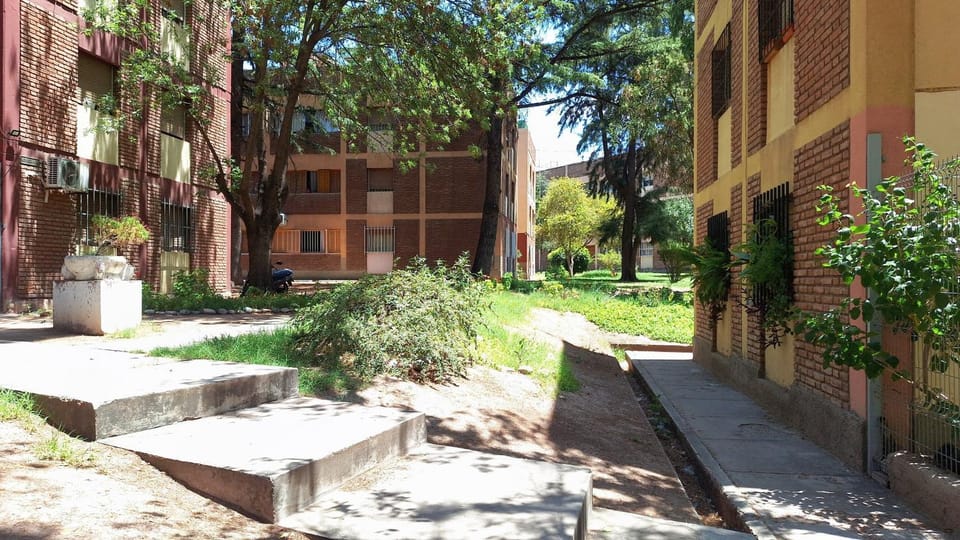 Property building, Garden view