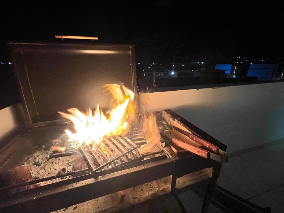 Night, BBQ facilities