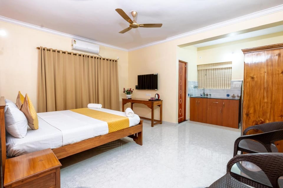 TV and multimedia, Kitchen or kitchenette, Bedroom
