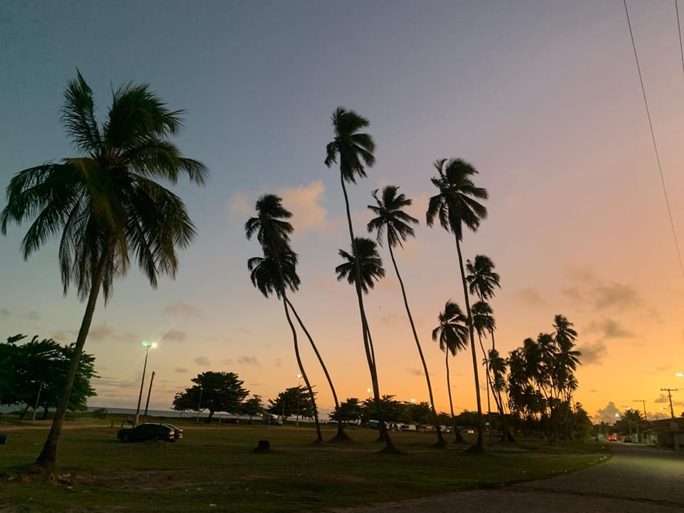 Natural landscape, Sunset