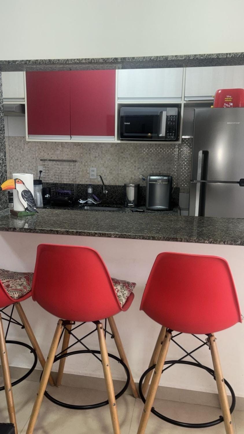 Apartamento na melhor localização de Ubatuba, com Duas varandas Apartment in Ubatuba
