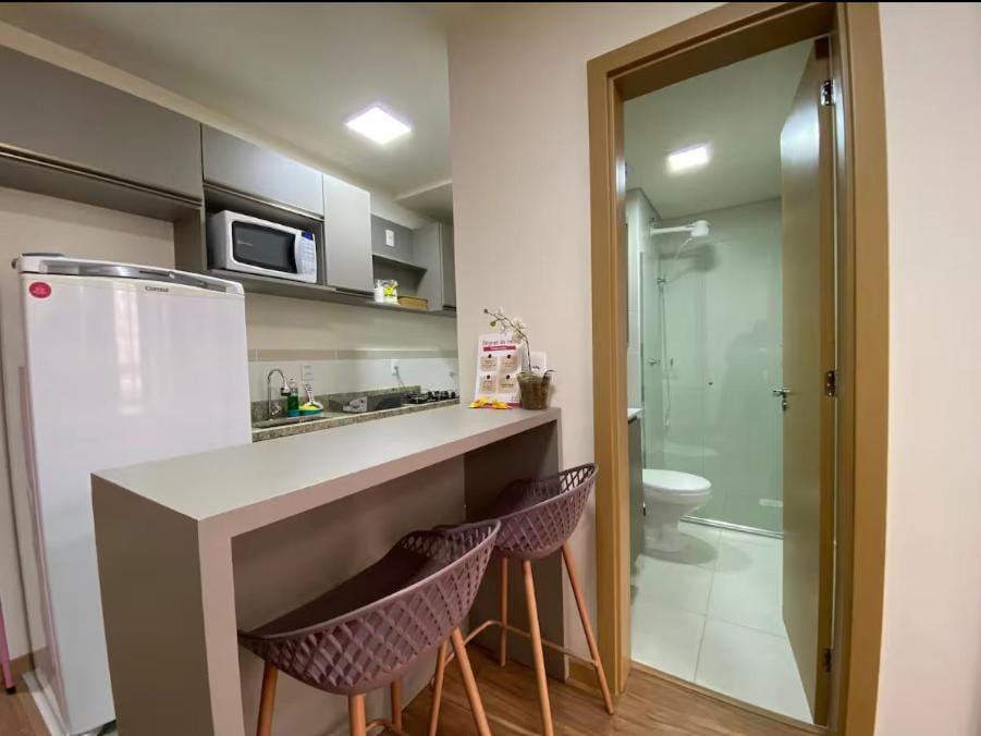 Central, Ar Cond, WI-FI, Lava e Seca Apartment in State of Rio Grande do Sul