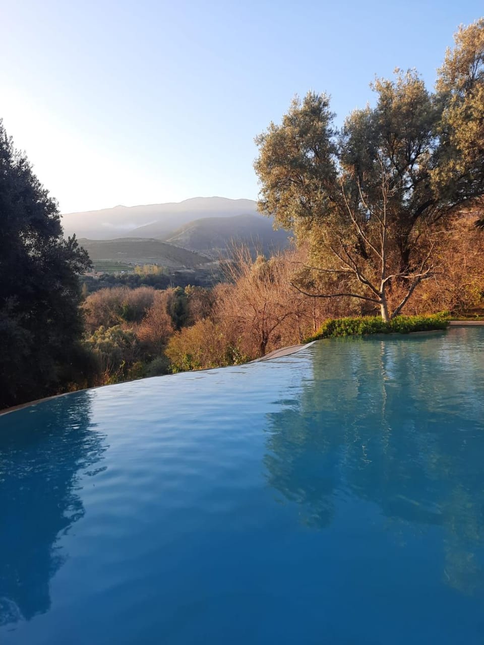 Natural landscape, Pool view, Swimming pool