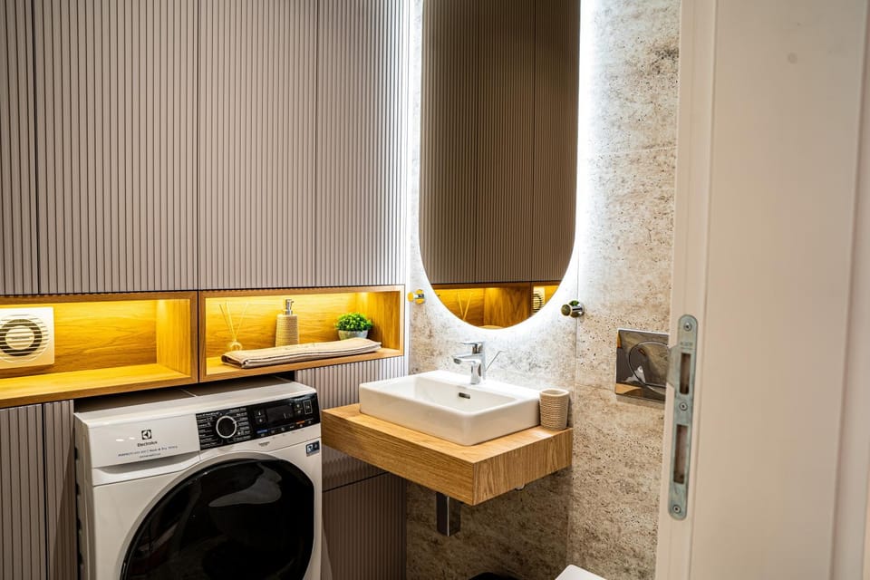 towels, washing machine, dryer