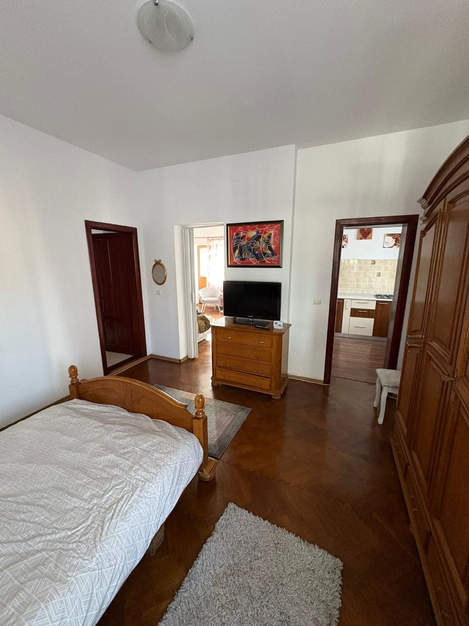 Communal lounge/ TV room, Bed, TV and multimedia, Photo of the whole room, Bedroom, wardrobe