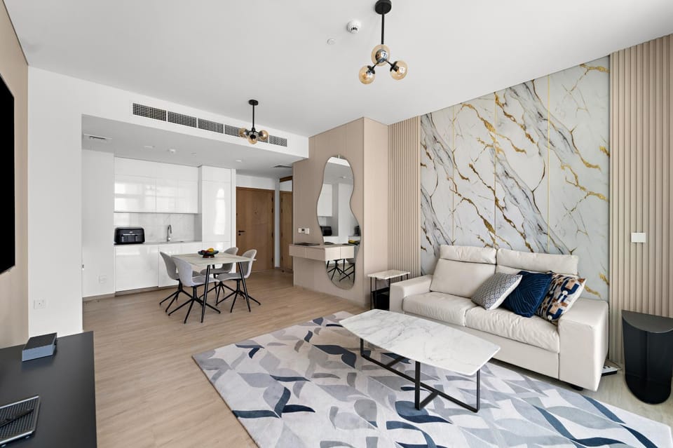Bed, Kitchen or kitchenette, Living room, Photo of the whole room, Seating area, Dining area, Bedroom, minibar, pet friendly, stove