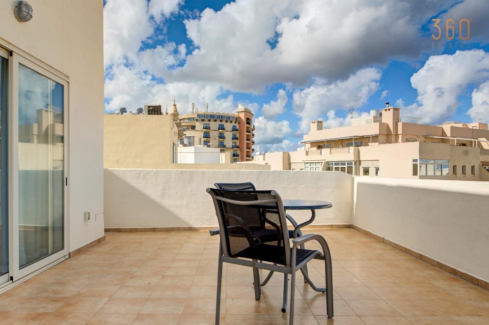 Property building, Patio, Day, View (from property/room), Balcony/Terrace