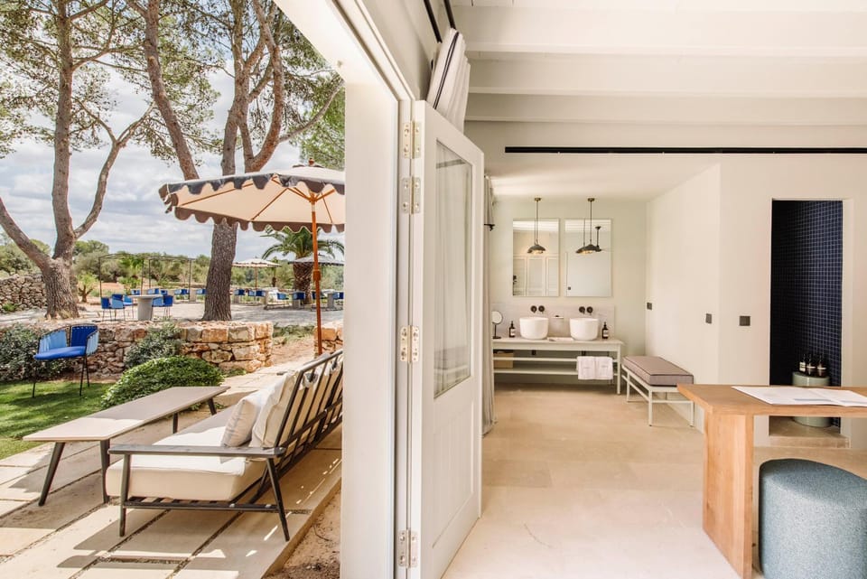 Patio, Garden view