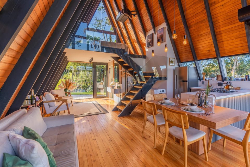 Living room, Communal kitchen