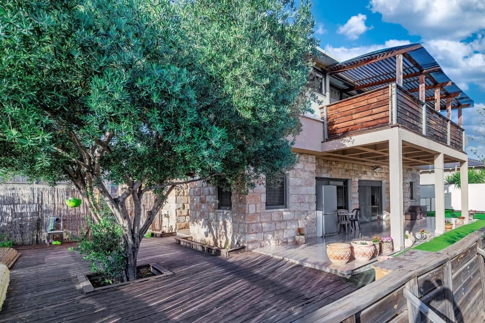 Property building, Patio