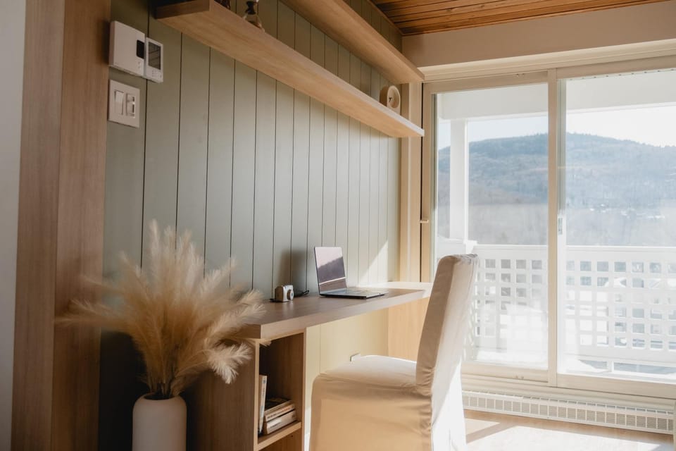 Natural landscape, Seating area, Mountain view