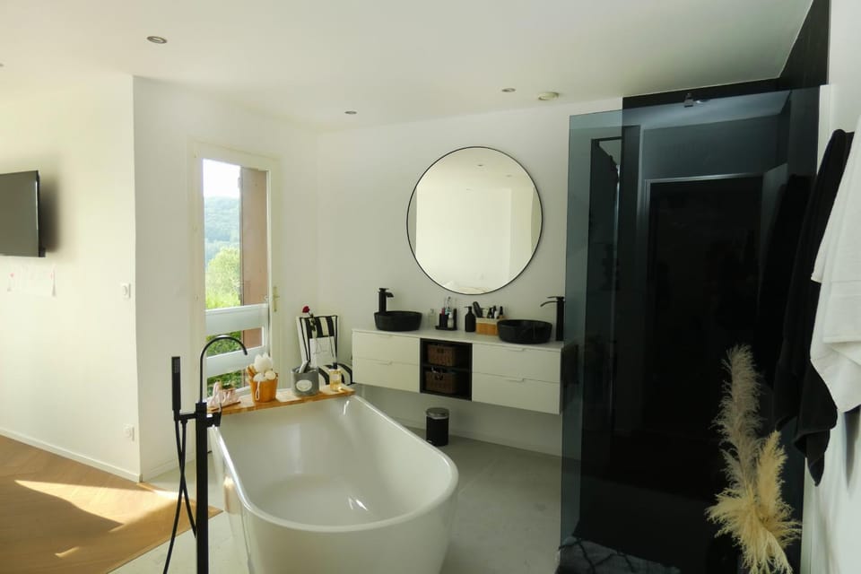 LES 3 CEDRES family home with lake view House in Auvergne-Rhône-Alpes