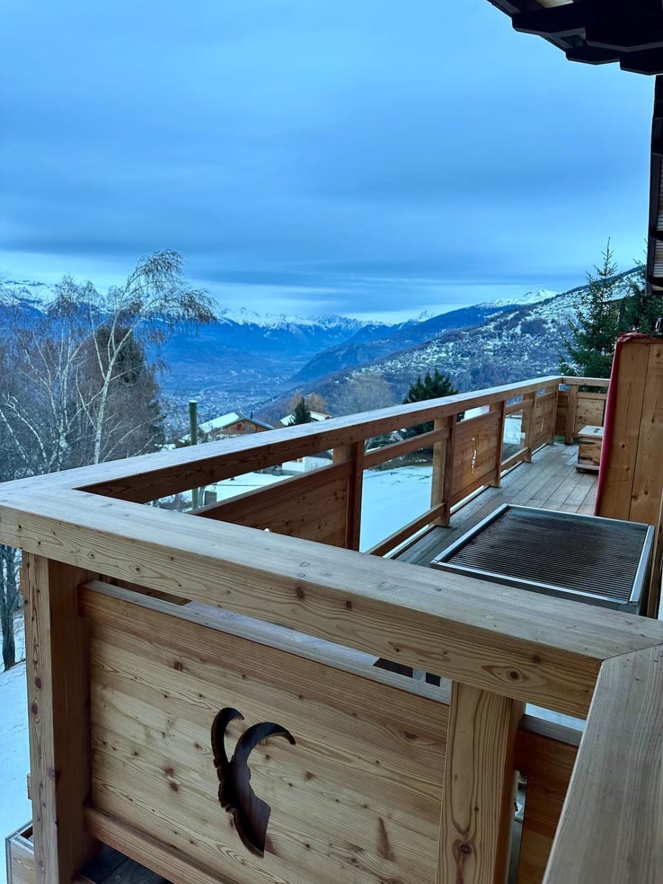 BBQ facilities, View (from property/room), Balcony/Terrace, Mountain view