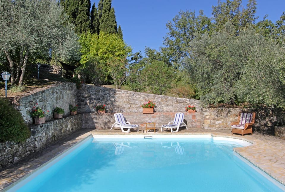 Property building, Living room, Swimming pool