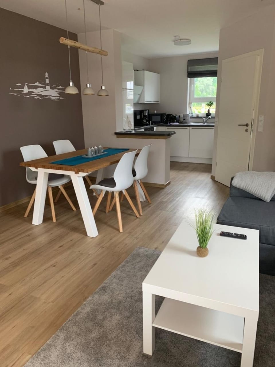 Rechte Ferienwohnung im Ferienhaus Seestern in 06249 Mücheln Apartment in Thuringia, Germany