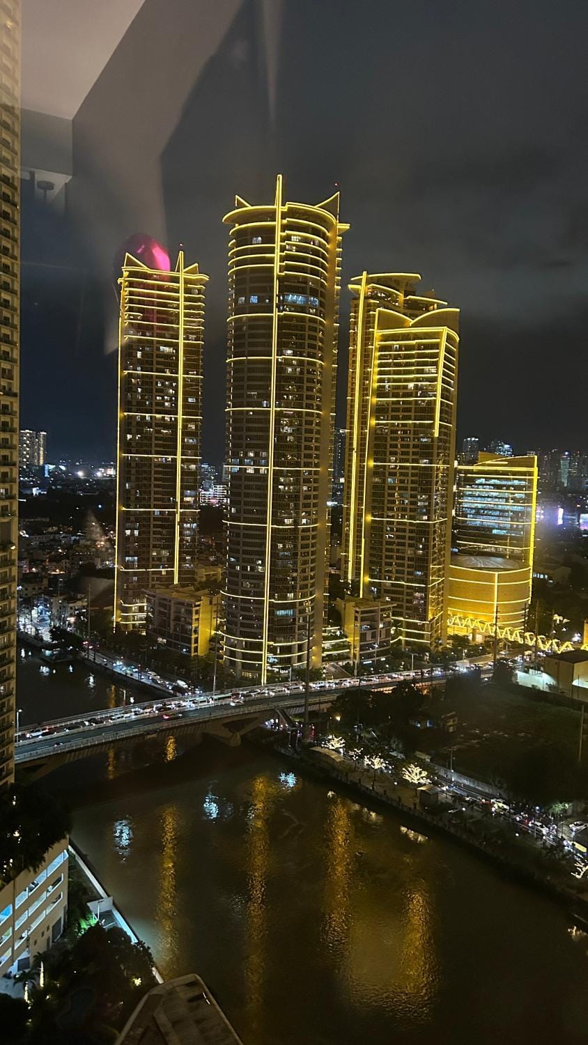 Night, Lake view, River view