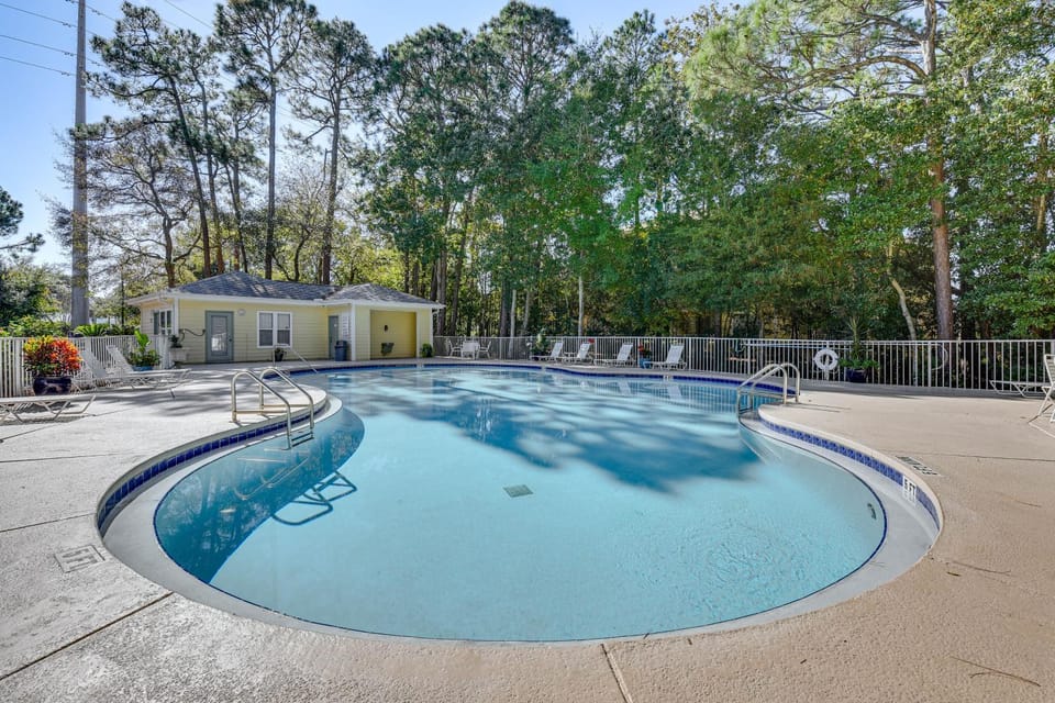 2 Mi to Ocean: Miramar Beach Condo w/ Balcony House in South Walton County