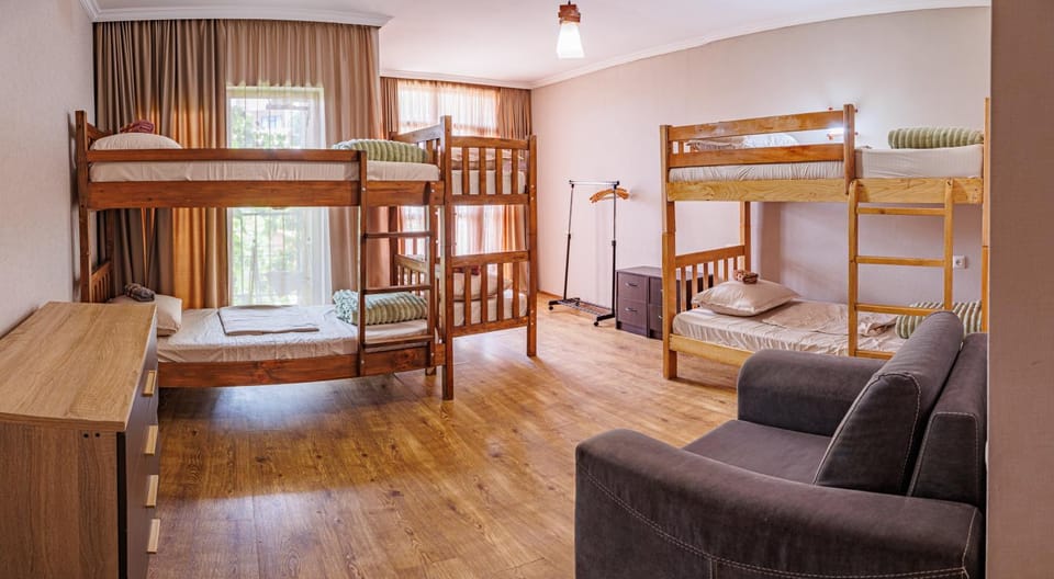 Bed, Photo of the whole room, Bedroom, bunk bed