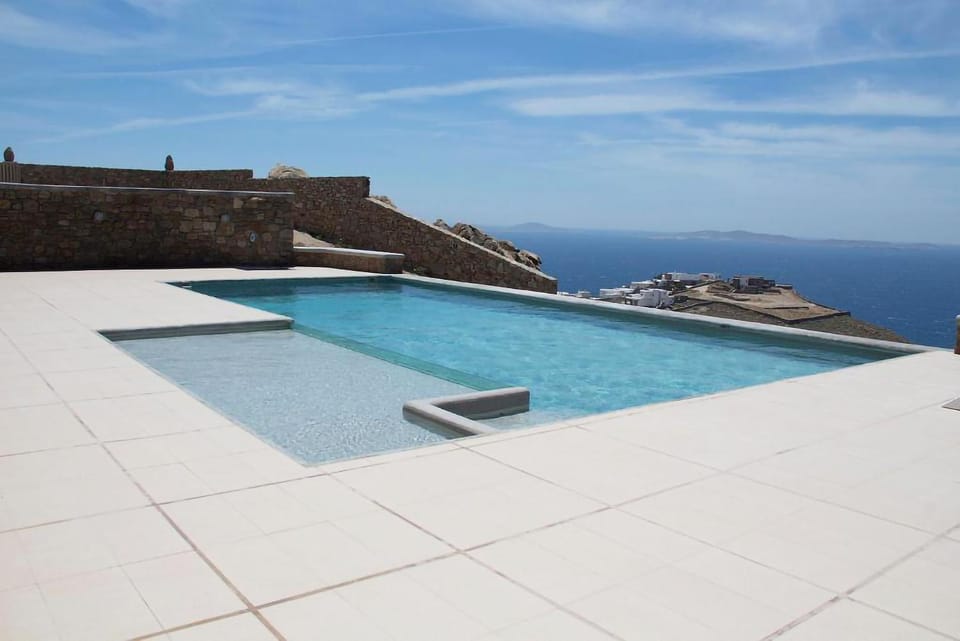 Pool view, Sea view, Swimming pool