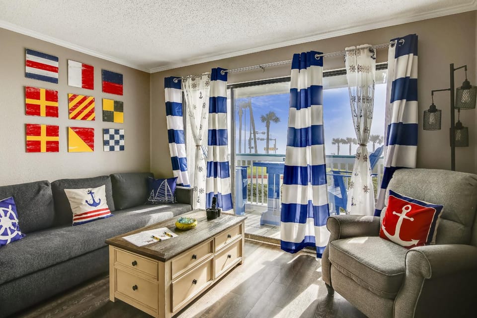 Casa Del Mar 102-Beach-a-holic Apartment in Galveston Island