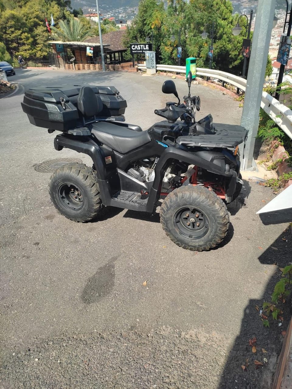Quad rental 450 cc Docked boat in Alanya