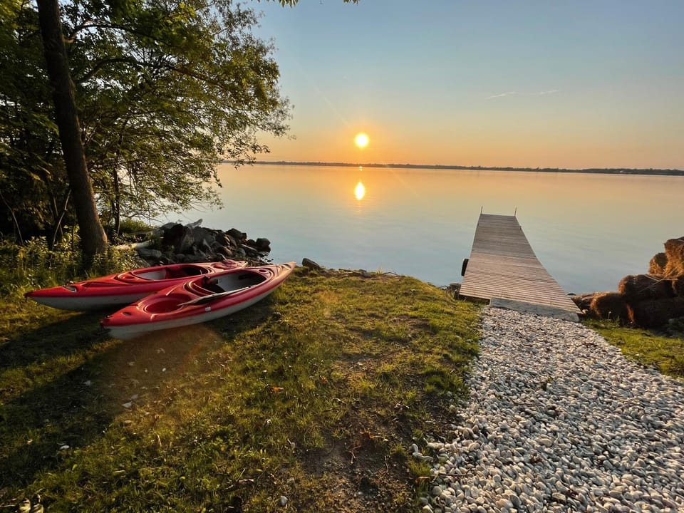 Natural landscape, Activities, Lake view, Sunset