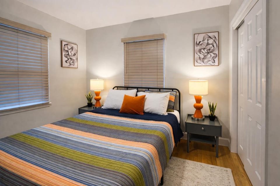 Bed, Bedroom