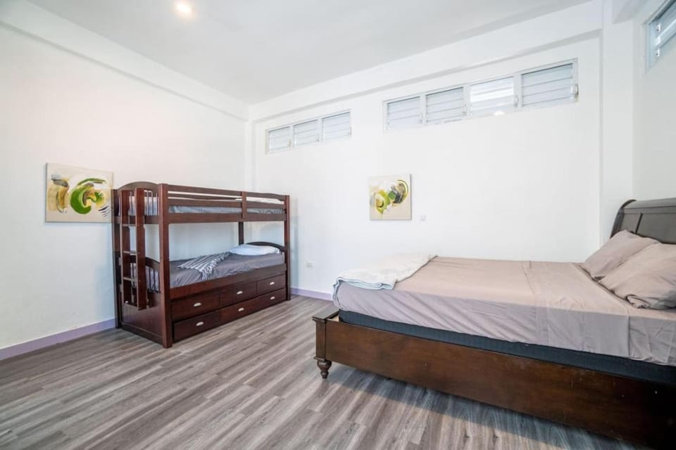 Bed, Bedroom, bunk bed, air conditioner