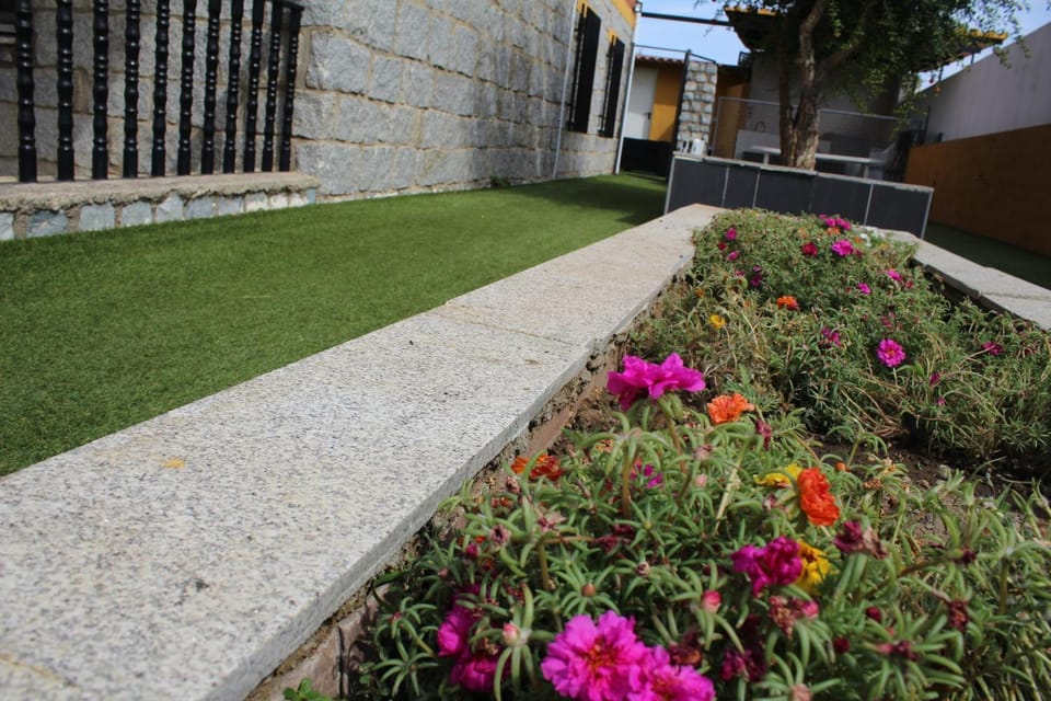 Off site, Garden