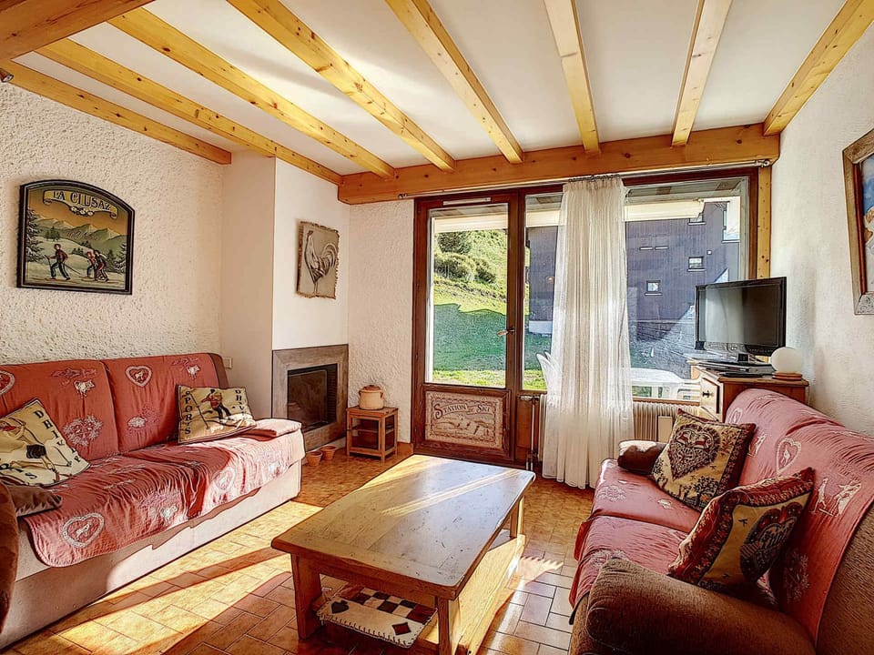 Appartement à La Clusaz - Animaux admis, 6 pers, Terrasse - FR-1-818-69 Apartment in La Clusaz
