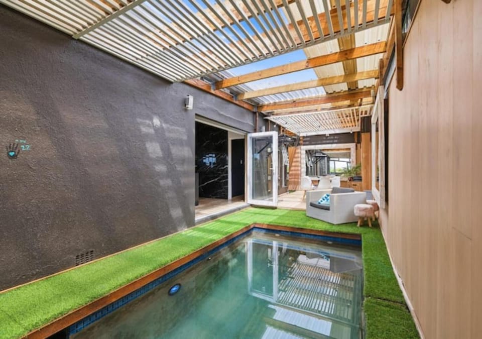 Pool view, Swimming pool, Swimming pool, sunbed