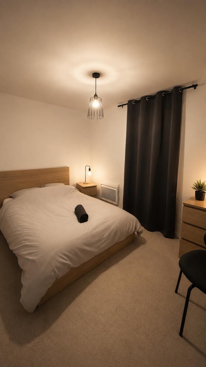 Bed, Photo of the whole room, Bedroom