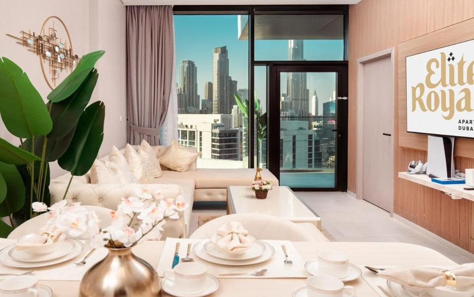 Elite Royal Apartment - Panoramic Burj Khalifa View - Sky Edition - Luxurious - Zacharyas Apartment in Dubai